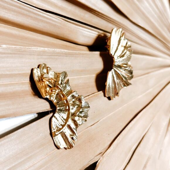 bohemian clip-on earrings A253 - Picture 4 of 5